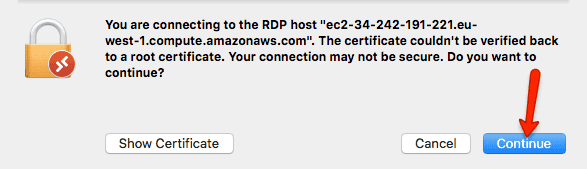 Certificate Errors