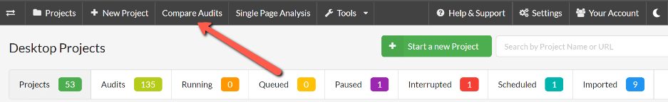 Compare Audits