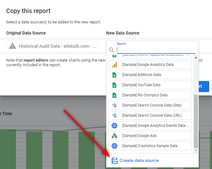 Create Data Source