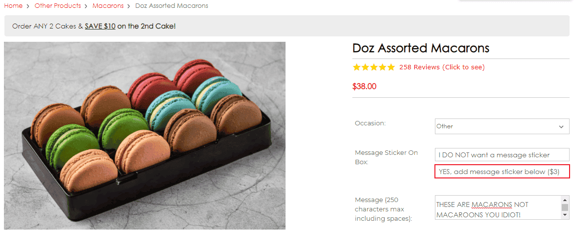 Macarons NOT macaroons