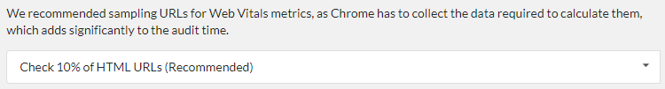 Sampling performance data