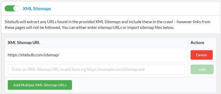 XML Sitemaps